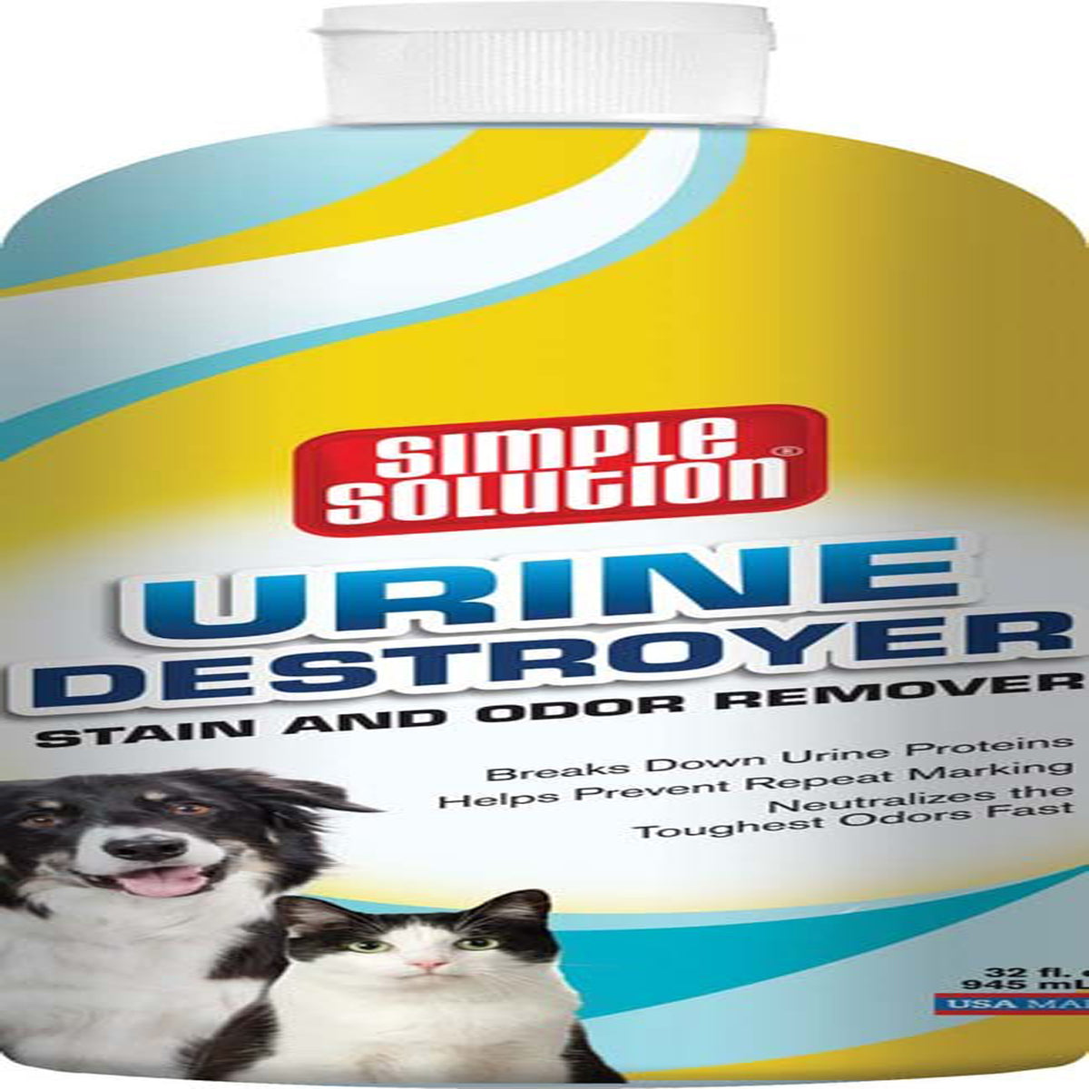 Simple Solution Dog Urine Destroyer Flip Top 32oz 10279113622 PDS Pet