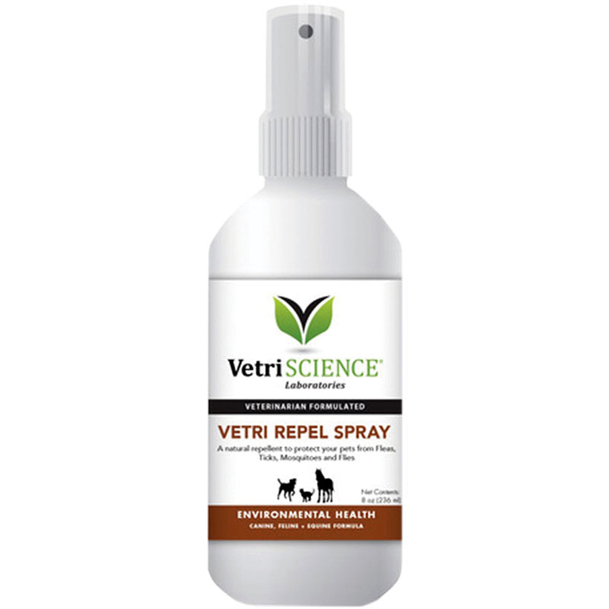 Vetriscience Dog Repel Flea and Tick Spray 8Oz PetDropShipper