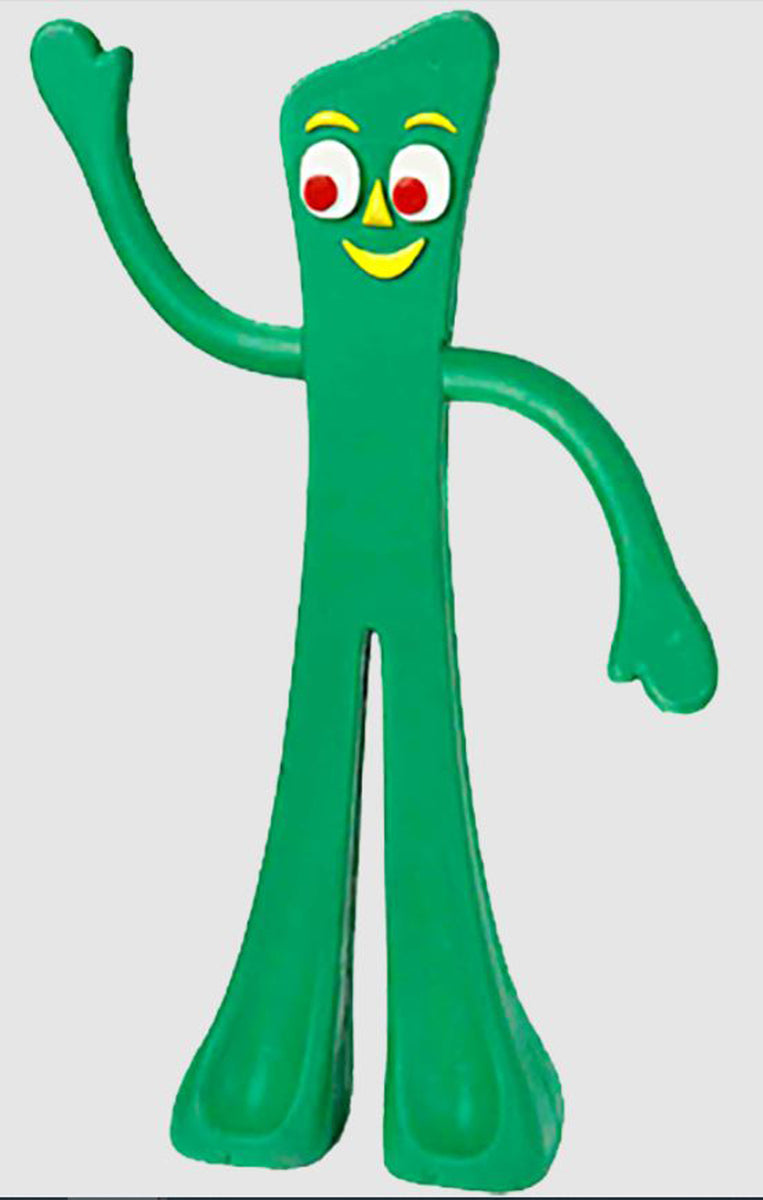 Multipet Gumby Large Dog Toy Green 9in LG Pet DropShipper