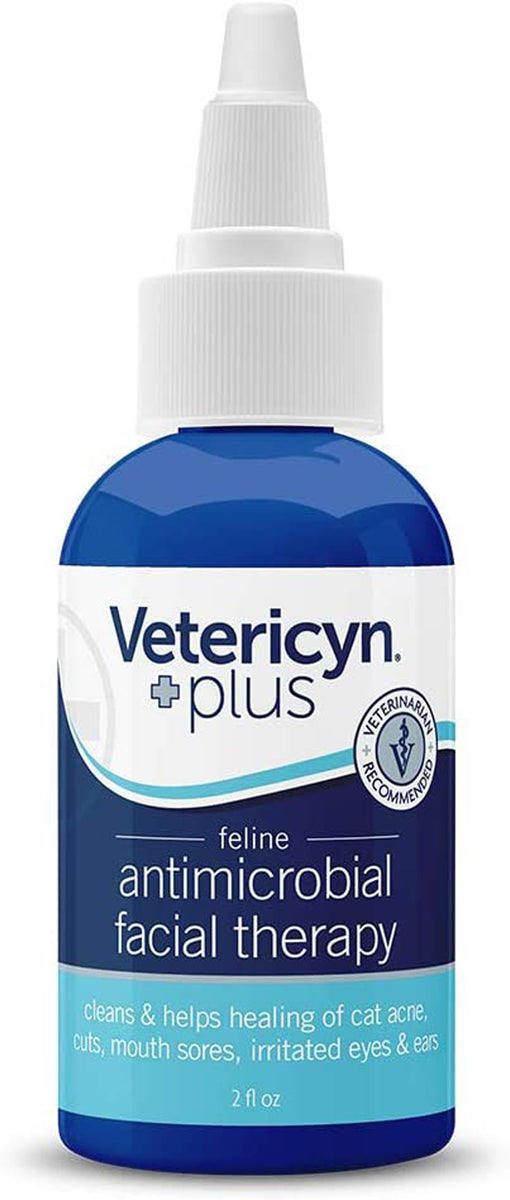 Vetericyn Plus Feline Antimicrobial Facial Therapy 1ea/2 fl oz Pet