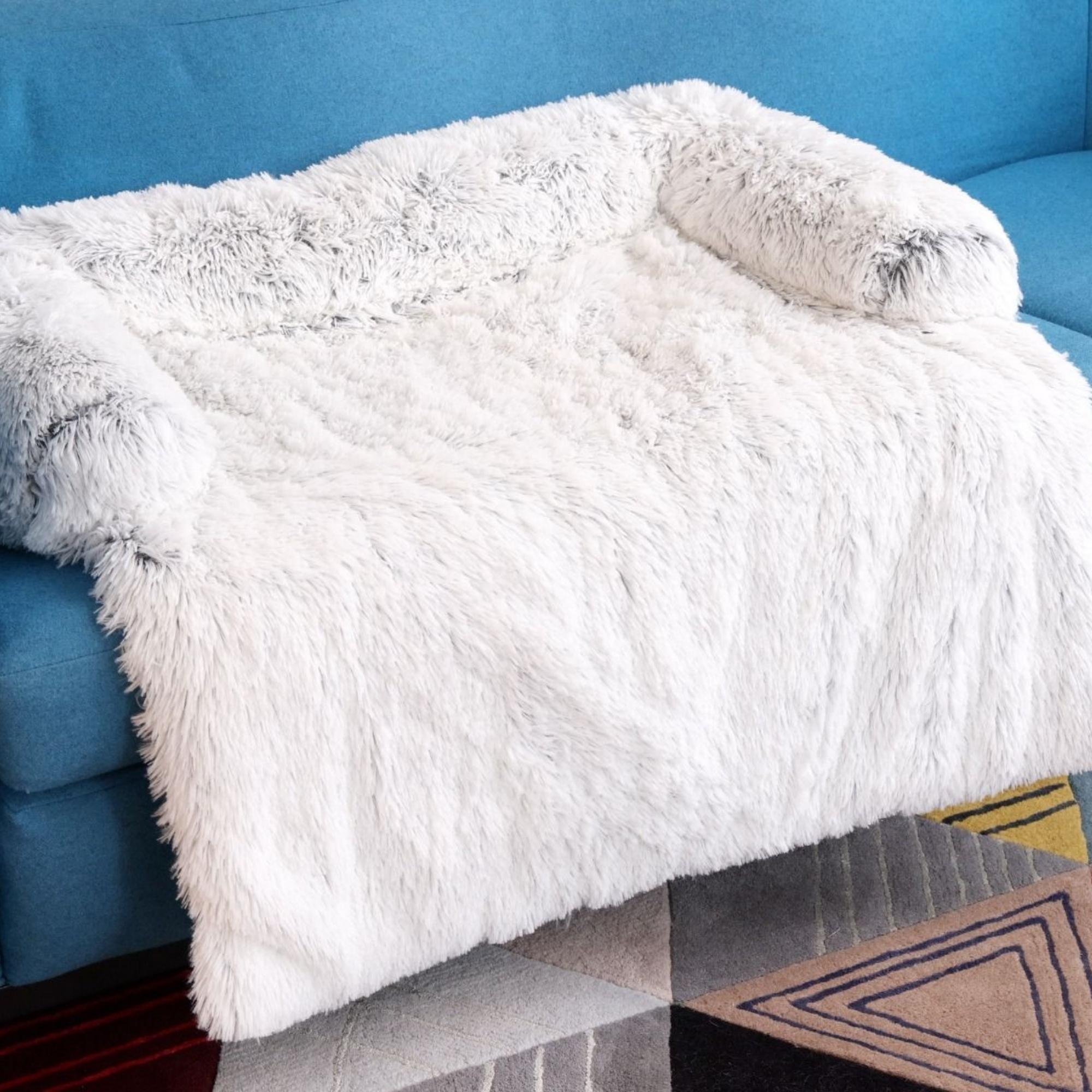 Multipet Lamb Chop Bolster Style Dog Bed Medium 27in x 18.5 in