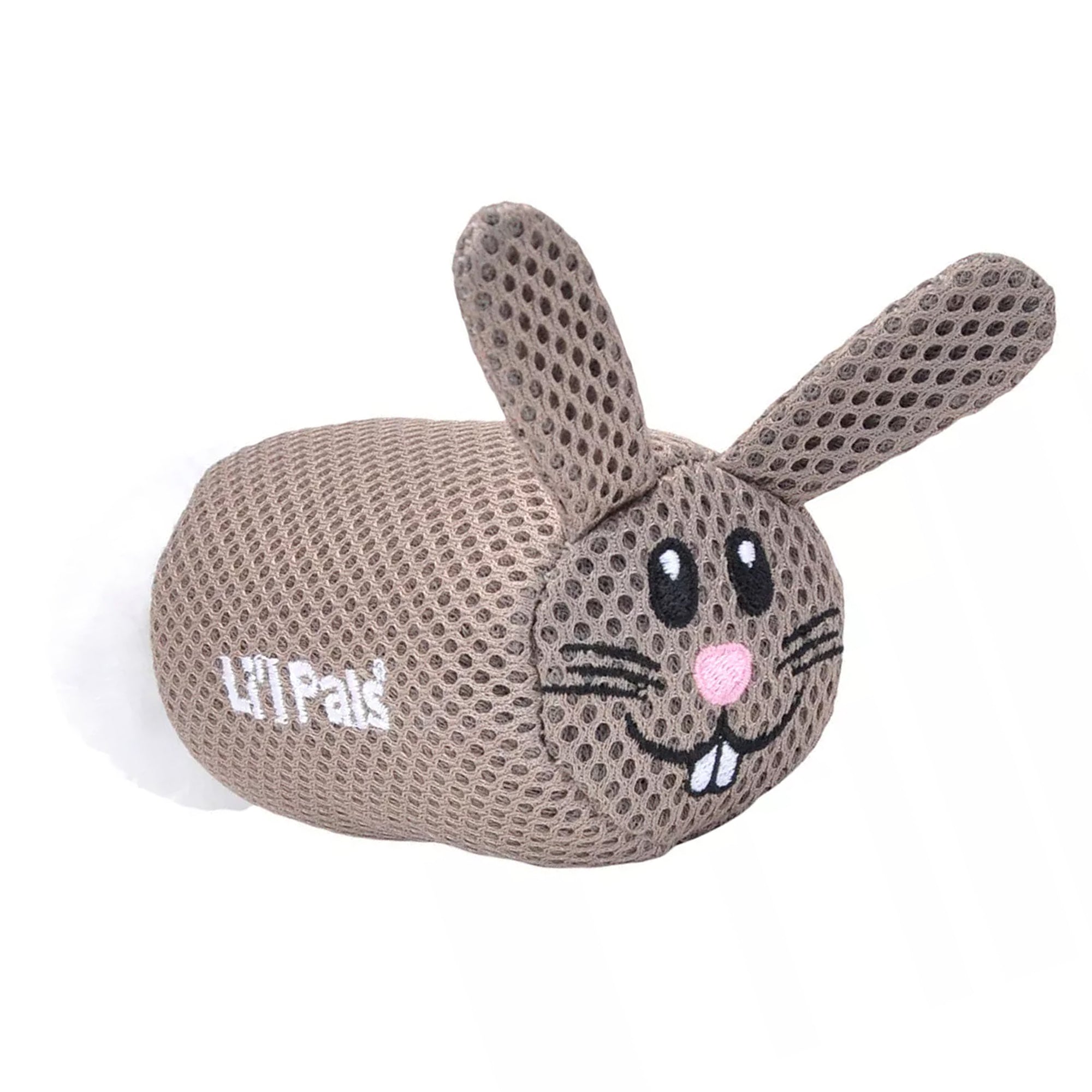 LI'L PALS Mesh Dog Toys, Rabbit 