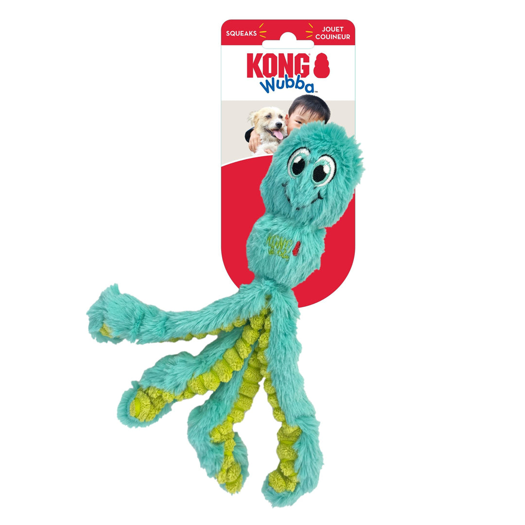 KONG Wubba Octopus Dog Toy Assorted 1ea/SM Pet Supplies
